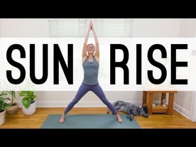 Sunrise Yoga  -  15 Min Morning Yoga Practice   -  Yoga With…