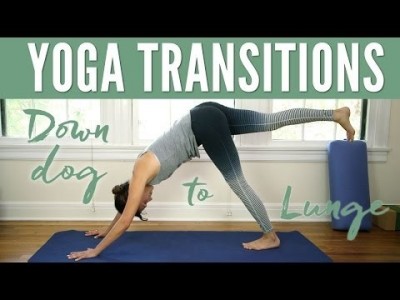 Yoga Tips - Transitions - Down Dog to Lunge