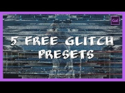 5 Free Glitch Transitions Presets | Adobe Premiere Pro CC Tu…