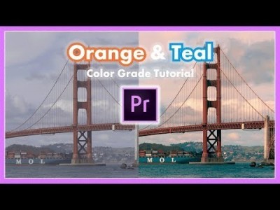 Simple Orange and Teal Color Grade Tutorial - Adobe Premiere…