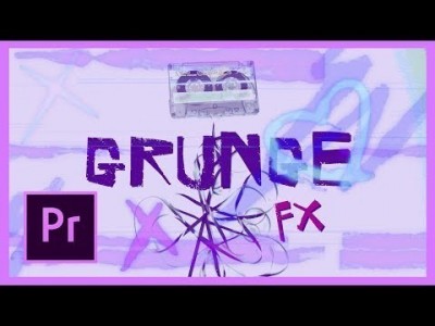 Grunge Overlay FX 80s | Adobe Premiere Pro Tutorial