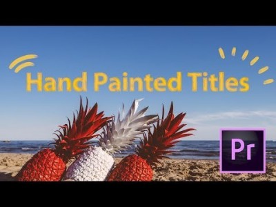 FAST & EASY Hand Painted Wiggling Titles & Elements Pack in …