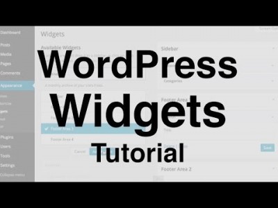 WordPress Widgets Tutorial