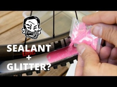 Glitter and Tire Sealant - Does it work?